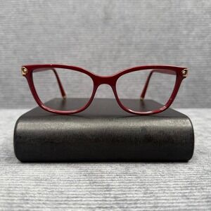 Dolce & Gabbana Red Cat Eye Y2k Eyeglass Frames DG PD2727400 Authentic